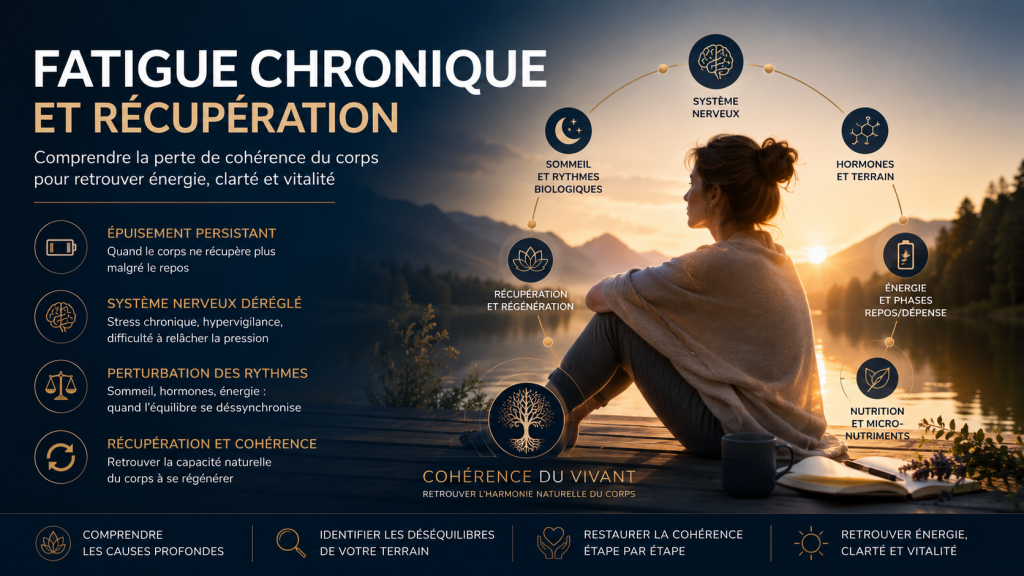 fatigue chronique cohérence du vivant