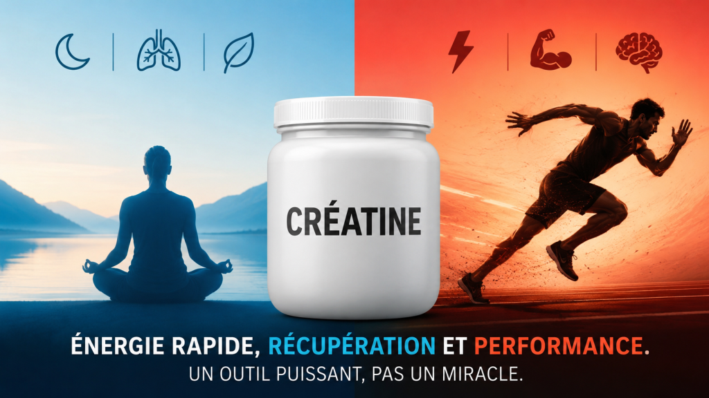 créatine performance cerveau hyperstimulation et récupération