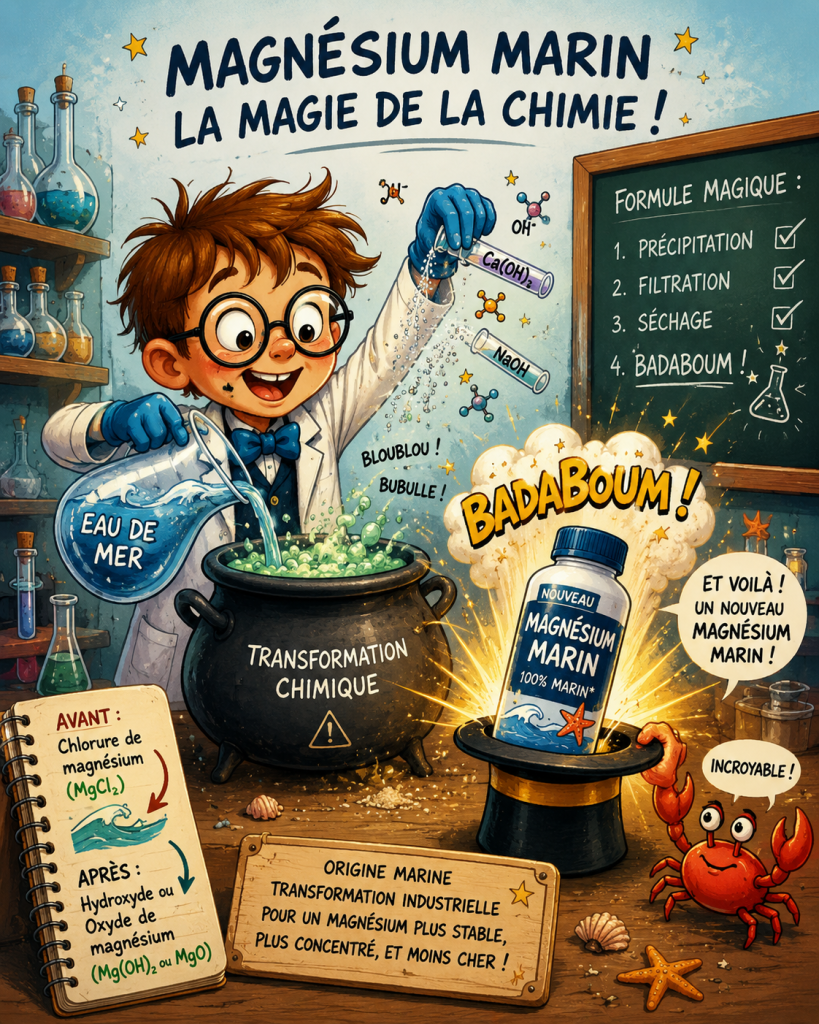 le marketing du magnésium marin